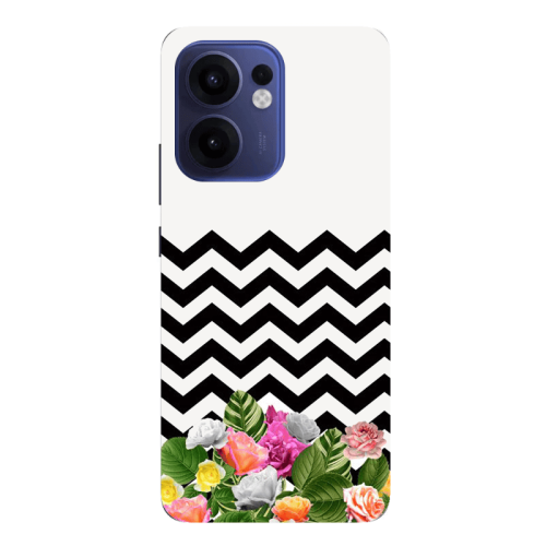 Oppo Reno13 FS Arow patern Transparent Silicone TPU Θήκη